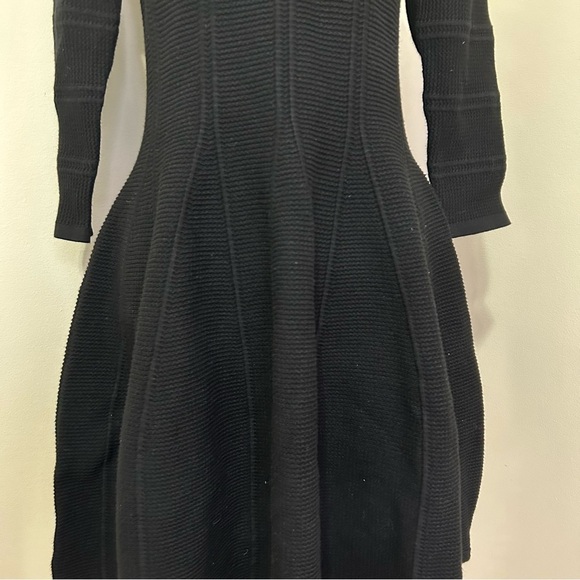 Eliza J Off The Shoulder Knit Dress in Black sz M - Picture 3 of 5